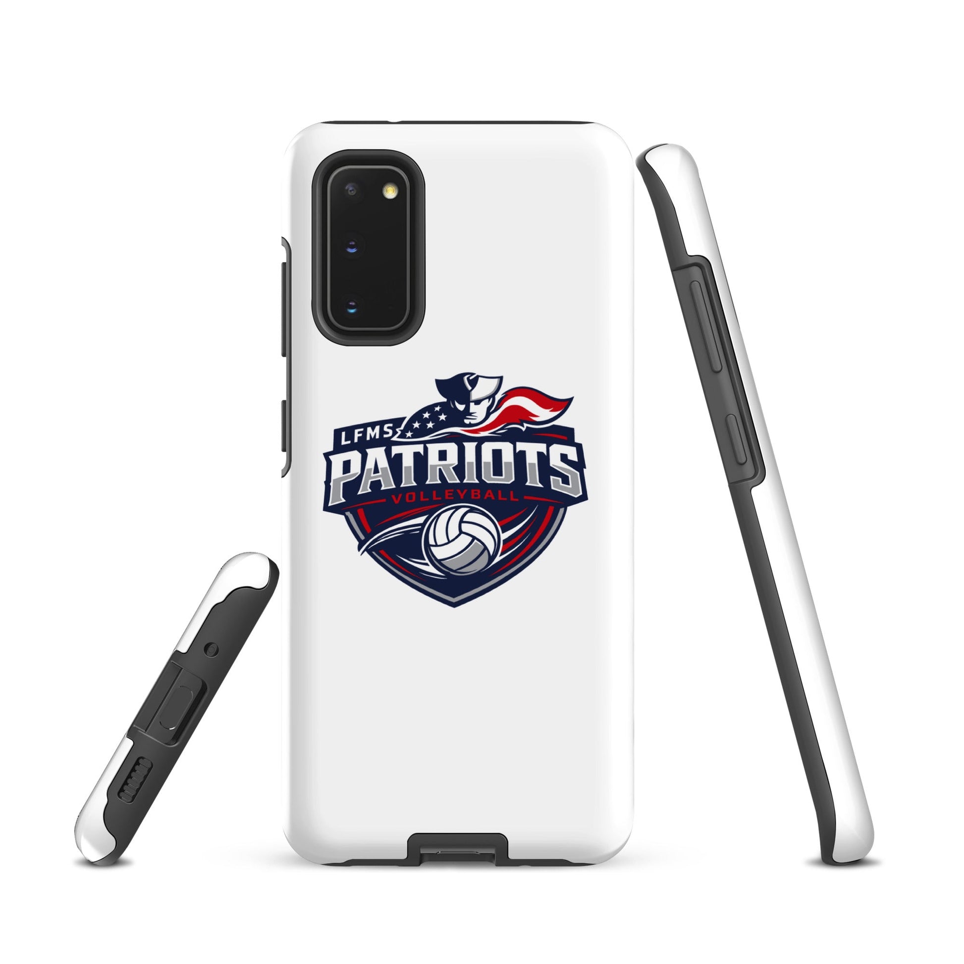 Tough Case for Samsung® | LFMS Athletics | Patriots Volleyball Logo