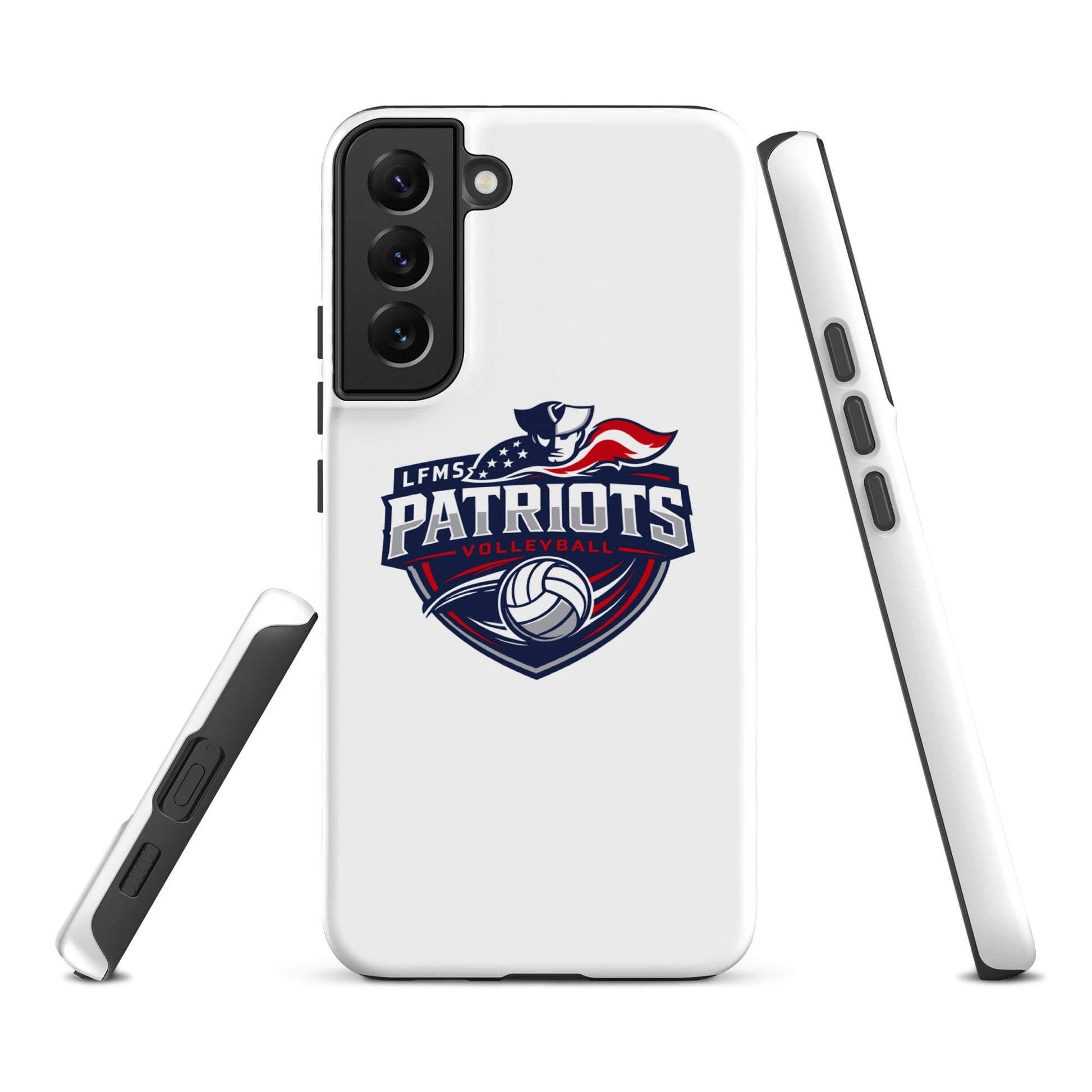 Tough Case for Samsung® | LFMS Athletics | Patriots Volleyball Logo