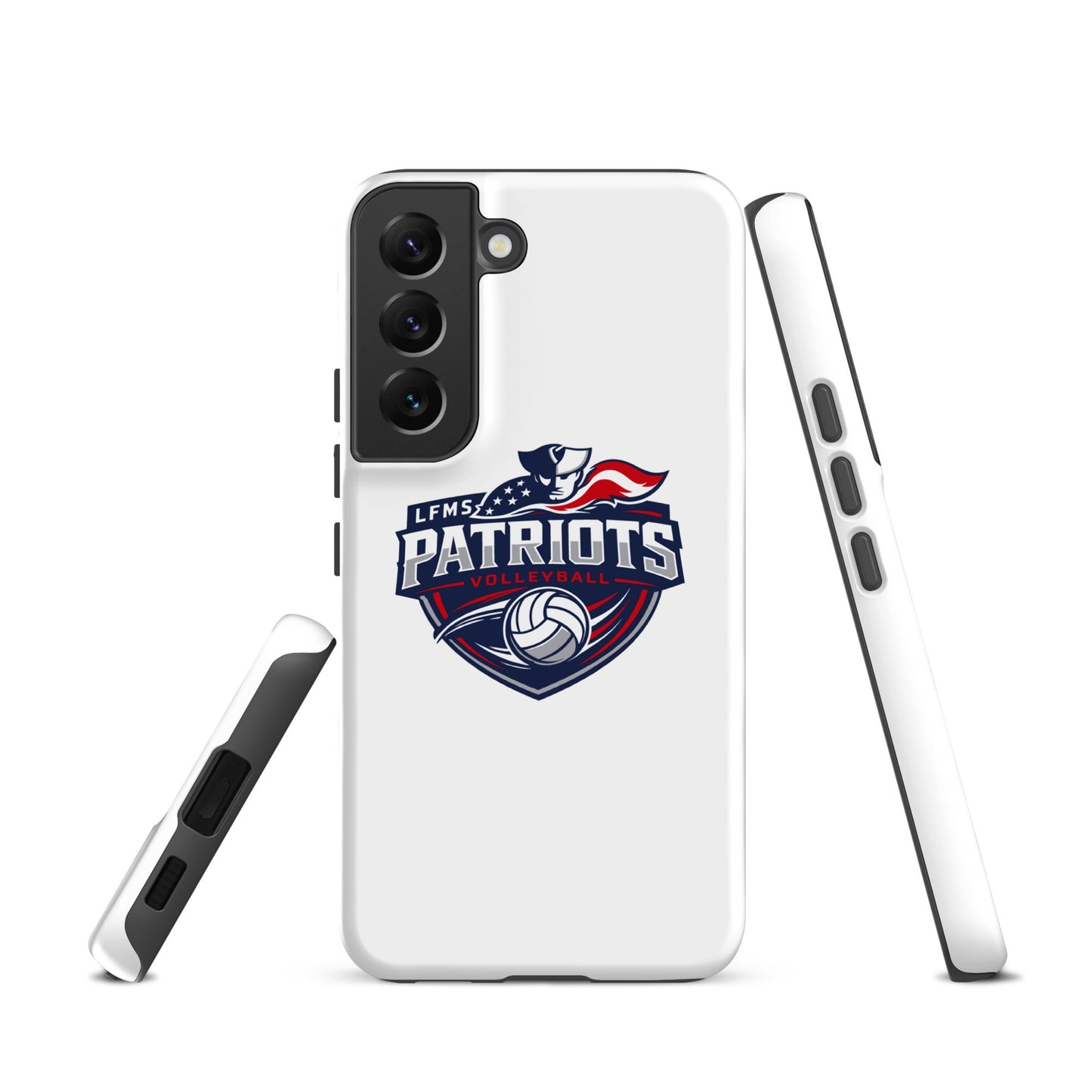 Tough Case for Samsung® | LFMS Athletics | Patriots Volleyball Logo