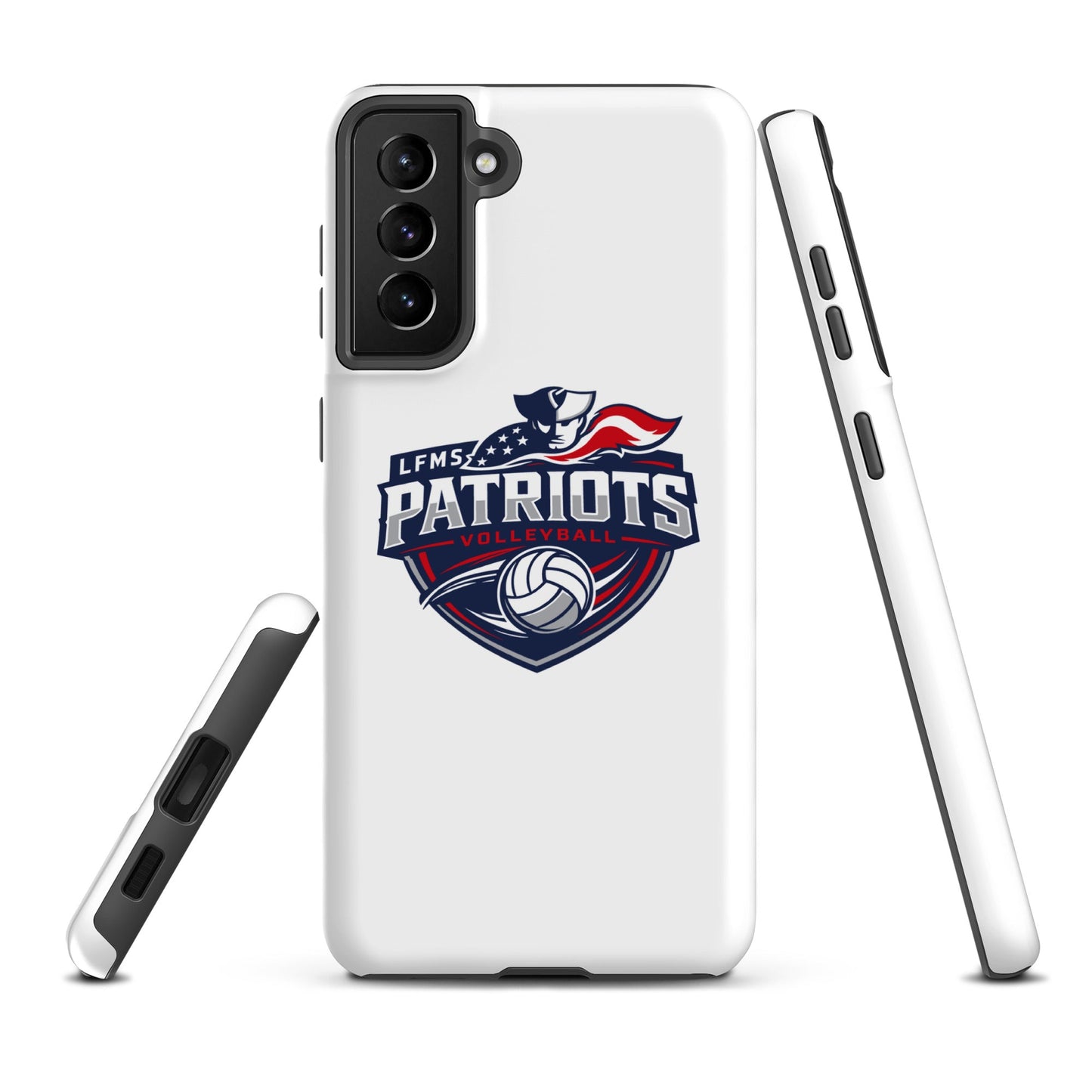 Tough Case for Samsung® | LFMS Athletics | Patriots Volleyball Logo