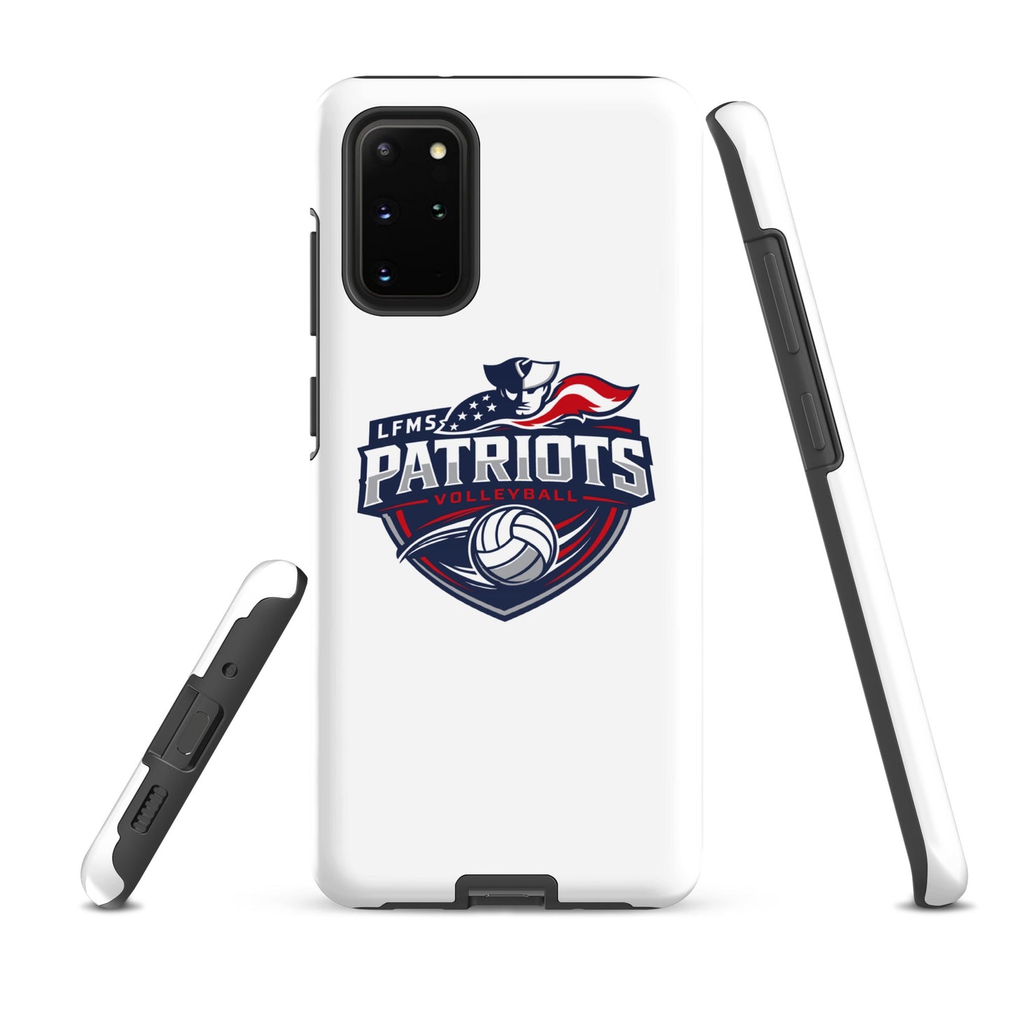 Tough Case for Samsung® | LFMS Athletics | Patriots Volleyball Logo