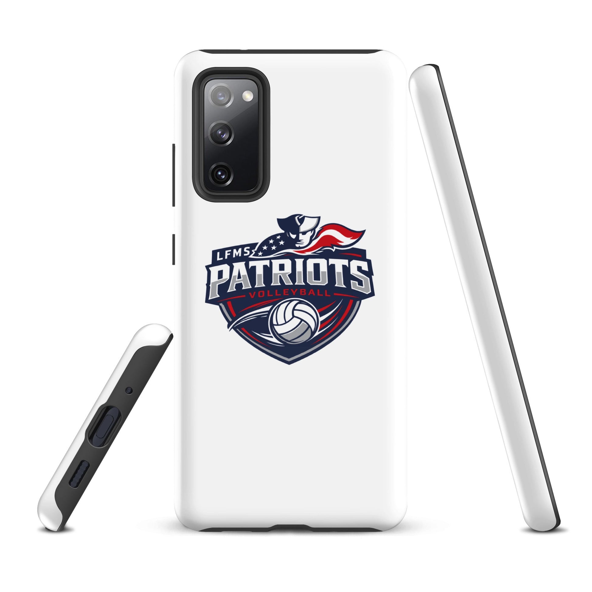 Tough Case for Samsung® | LFMS Athletics | Patriots Volleyball Logo