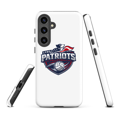 Tough Case for Samsung® | LFMS Athletics | Patriots Volleyball Logo
