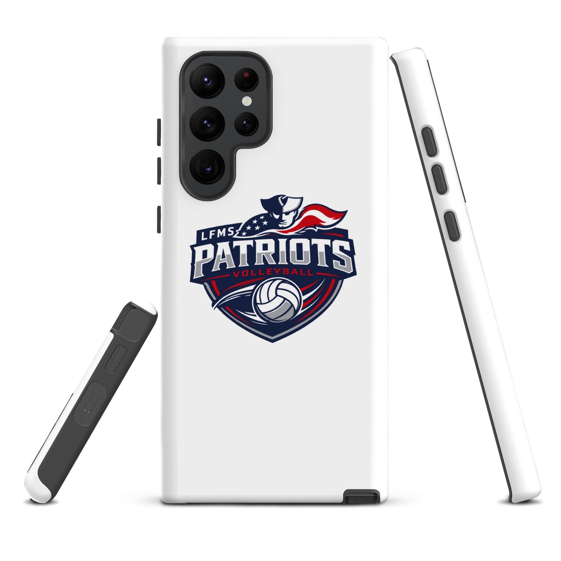Tough Case for Samsung® | LFMS Athletics | Patriots Volleyball Logo