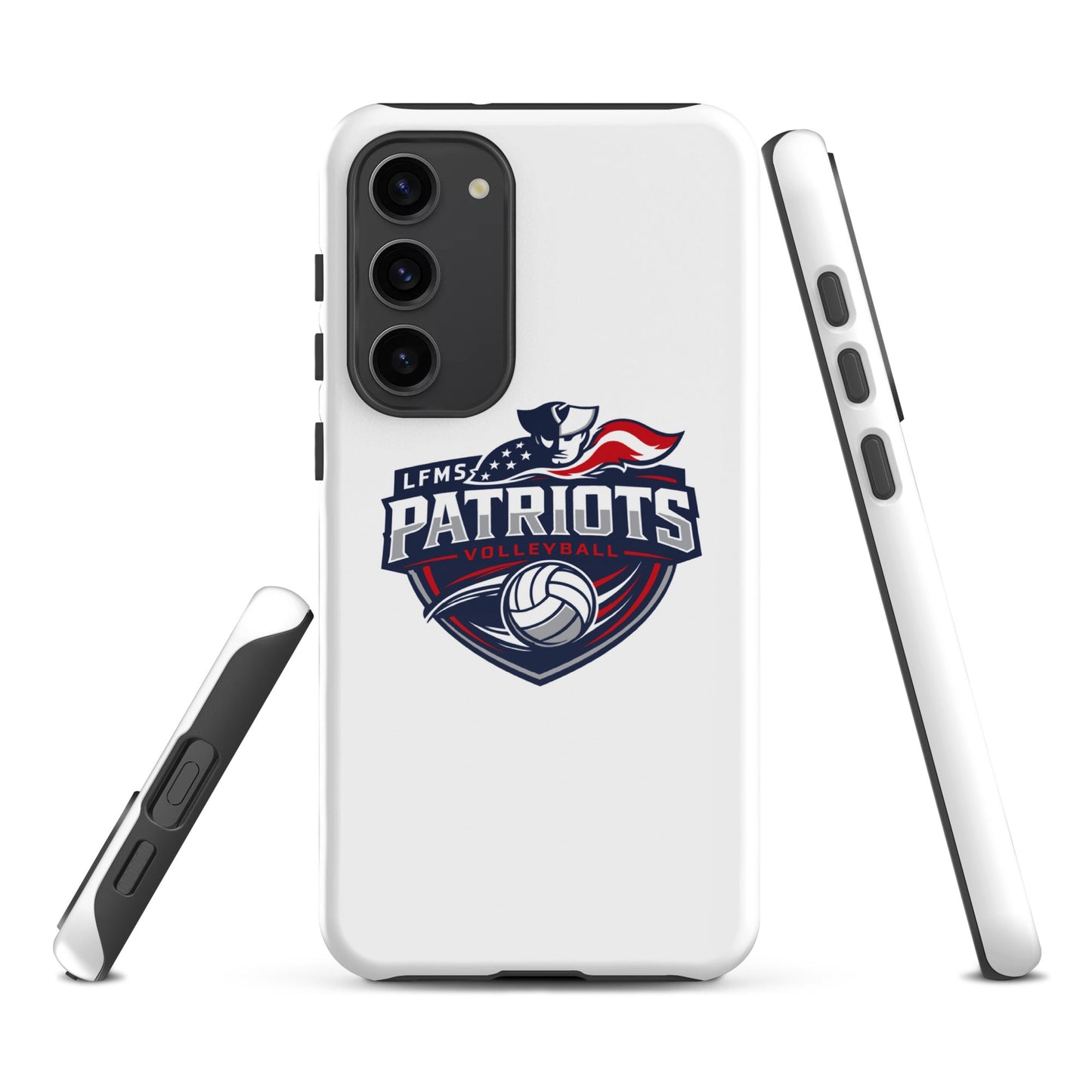 Tough Case for Samsung® | LFMS Athletics | Patriots Volleyball Logo