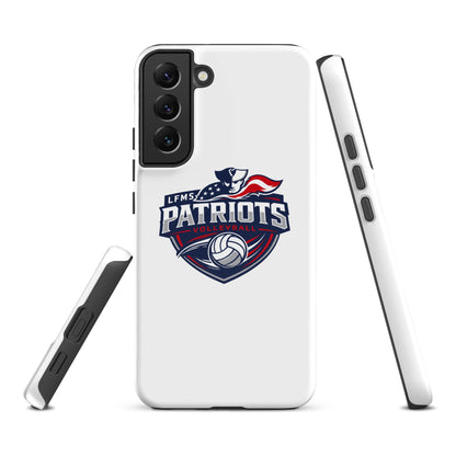 Tough Case for Samsung® | LFMS Athletics | Patriots Volleyball Logo