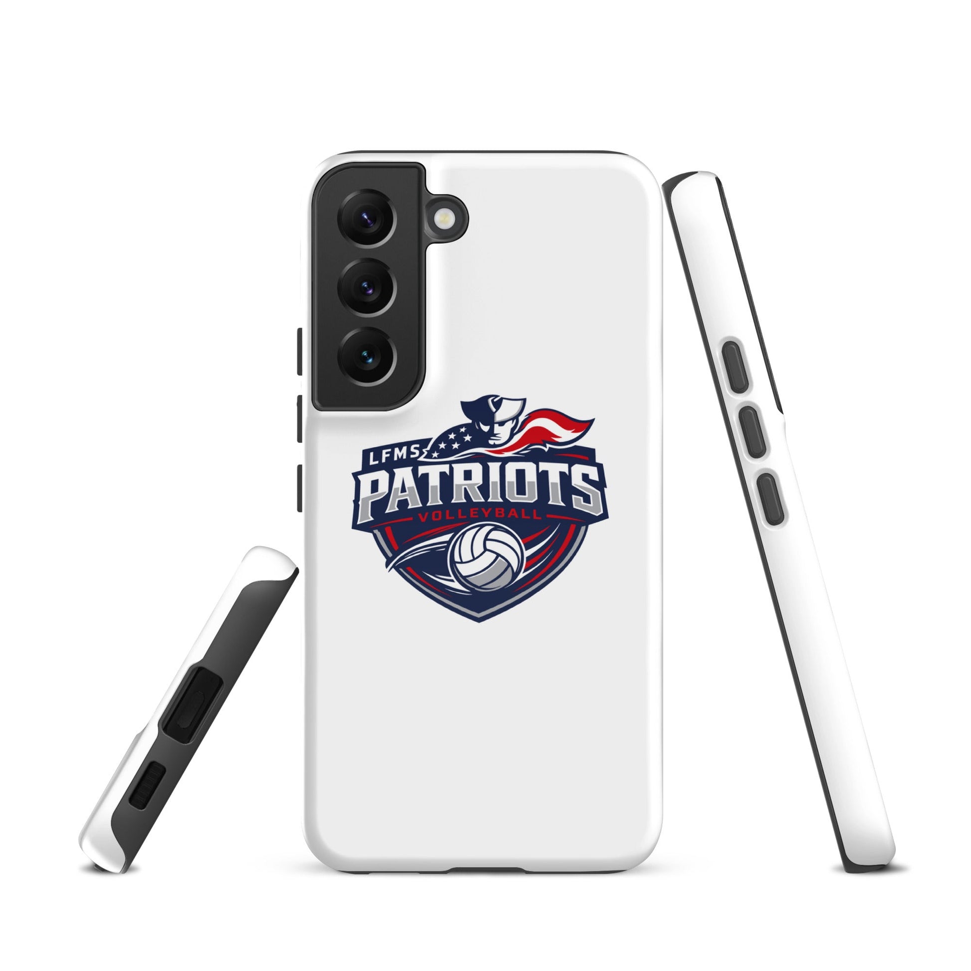 Tough Case for Samsung® | LFMS Athletics | Patriots Volleyball Logo