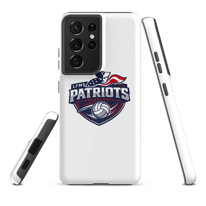 Tough Case for Samsung® | LFMS Athletics | Patriots Volleyball Logo