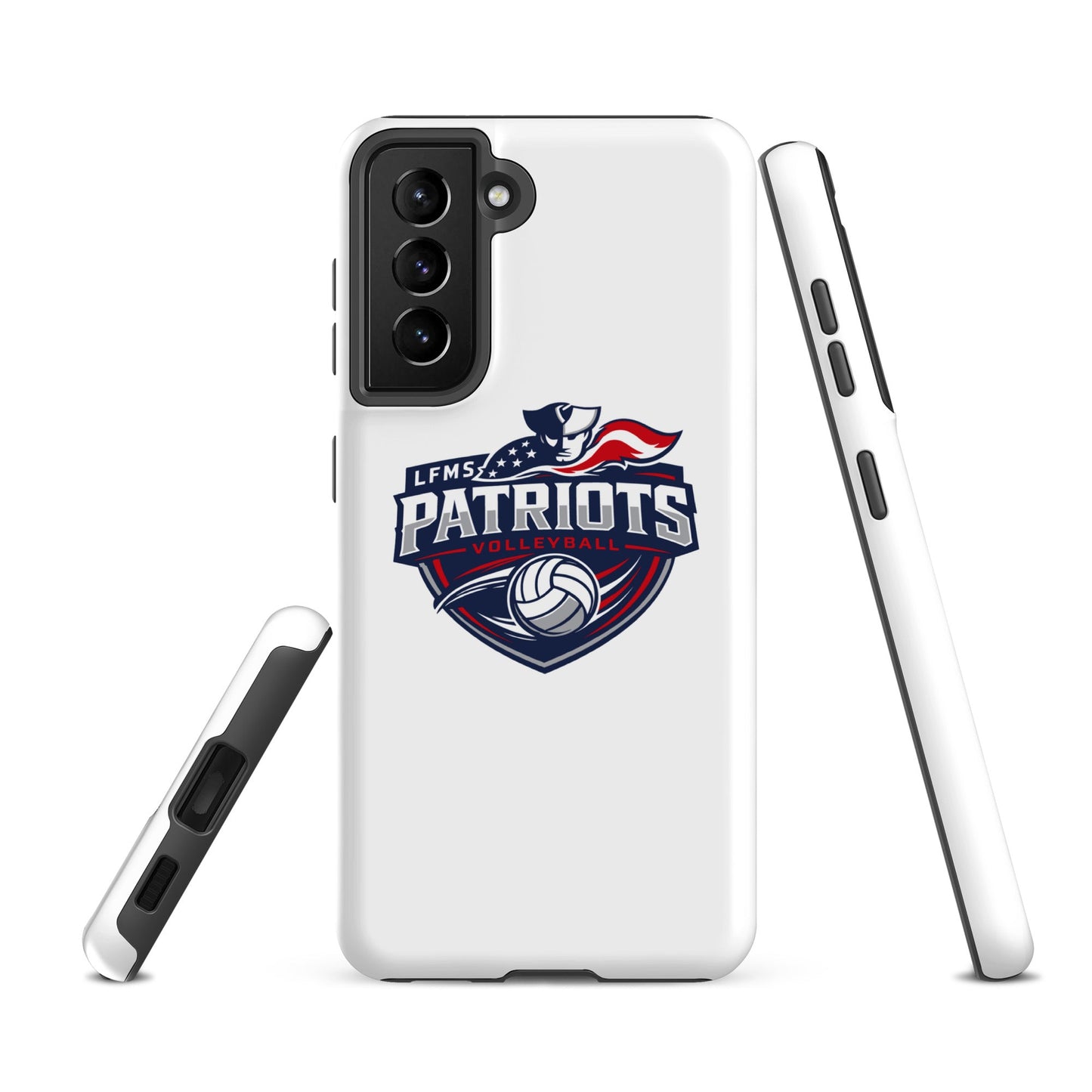 Tough Case for Samsung® | LFMS Athletics | Patriots Volleyball Logo