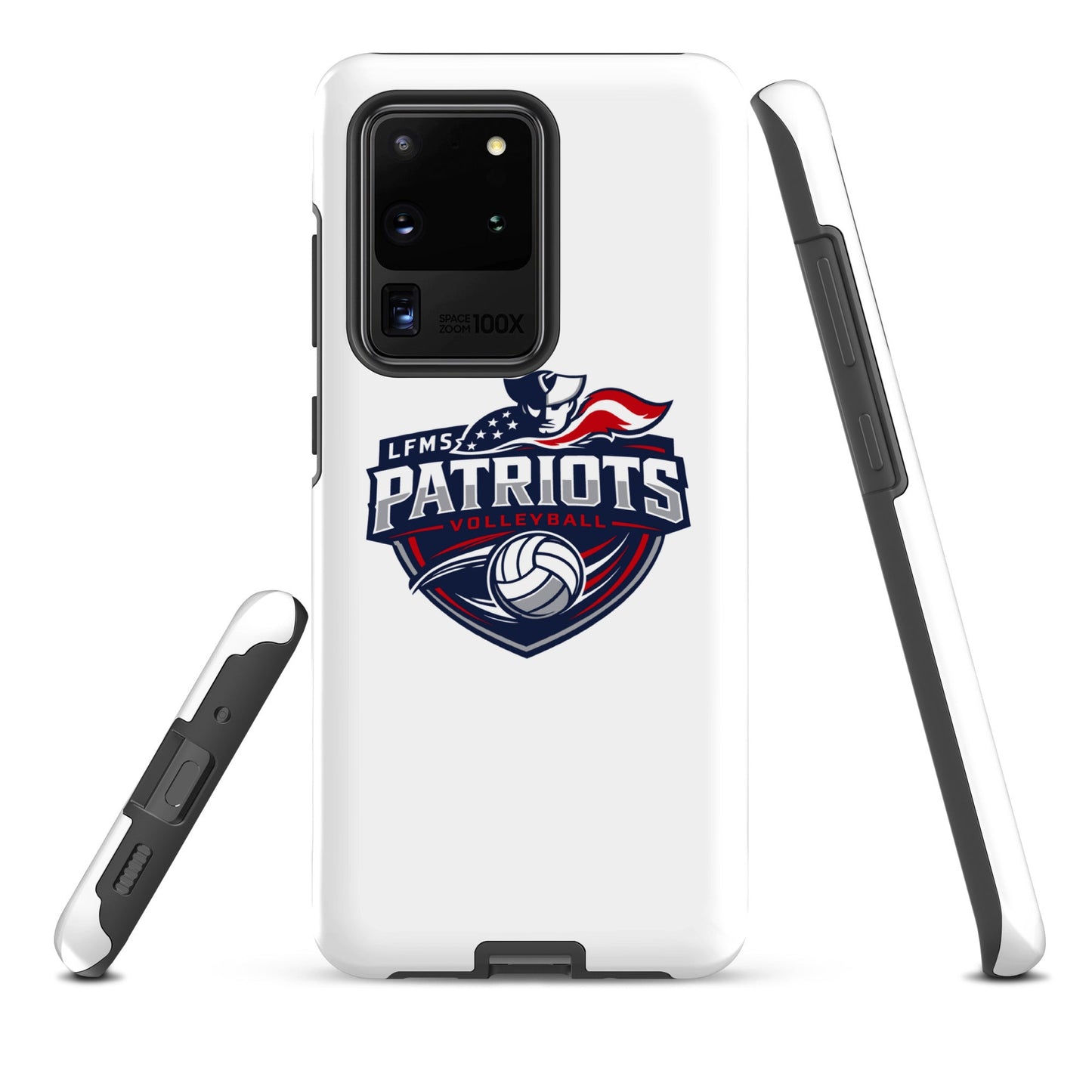 Tough Case for Samsung® | LFMS Athletics | Patriots Volleyball Logo