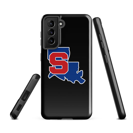 Tough Case for Samsung® | Louisiana Slam Baseball | Crest Logo