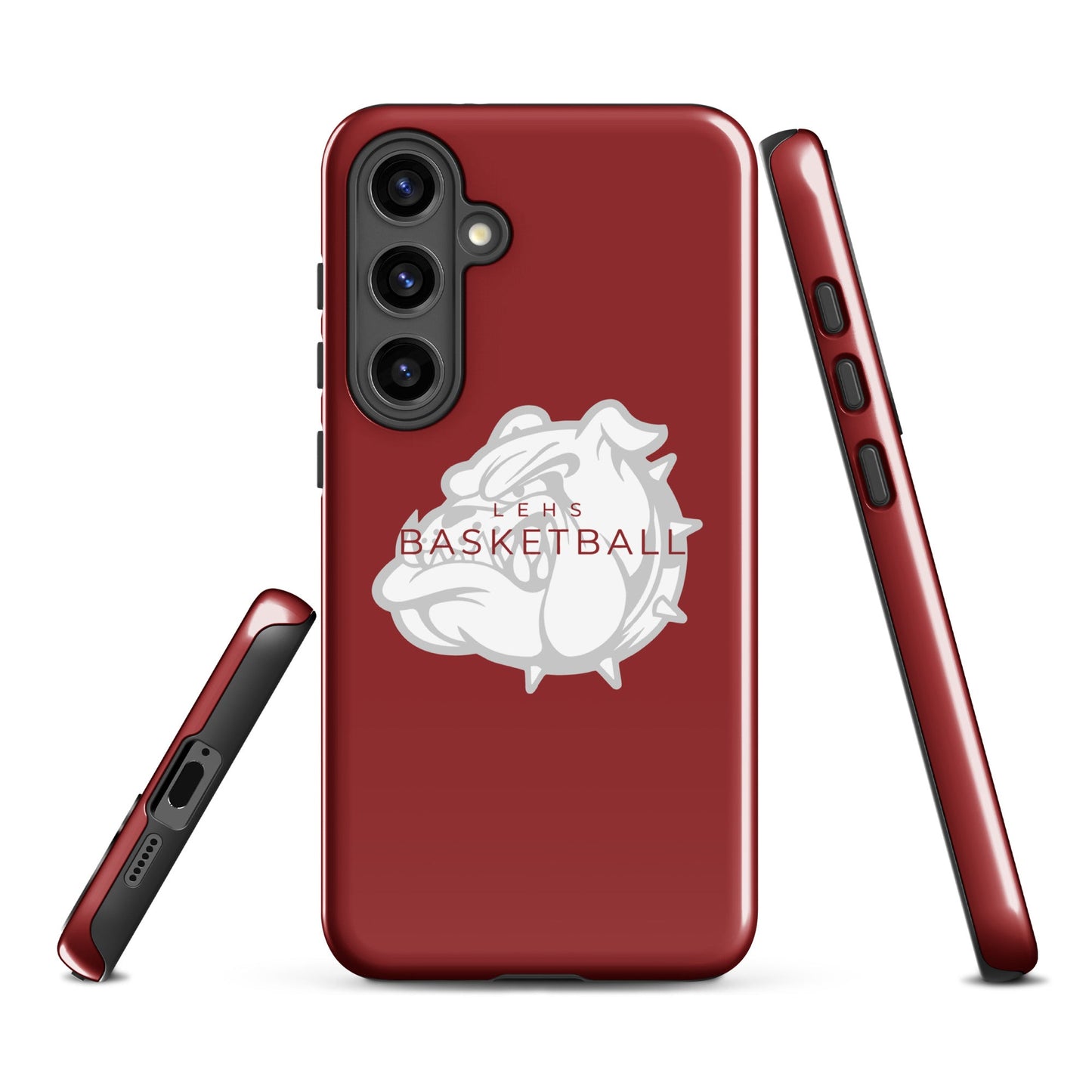 Tough Case for Samsung® | Lynn English Cheerleading | Bulldogs Basketball Logo