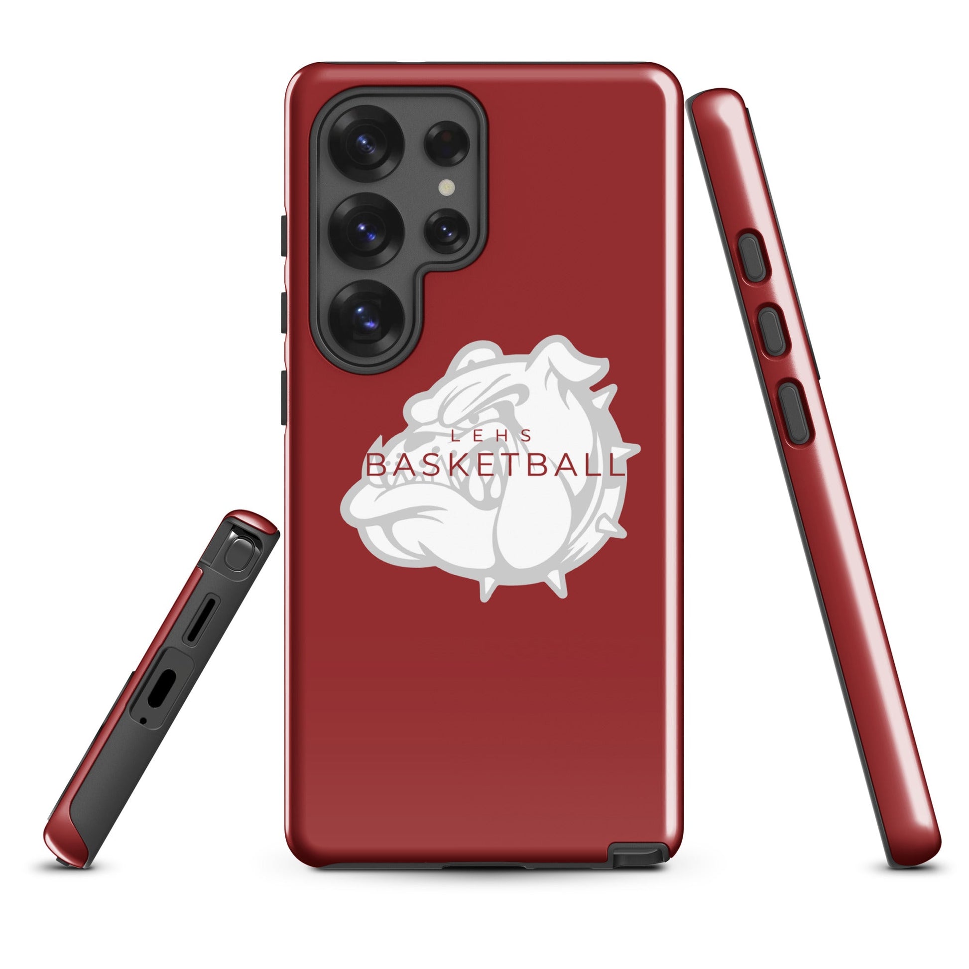 Tough Case for Samsung® | Lynn English Cheerleading | Bulldogs Basketball Logo