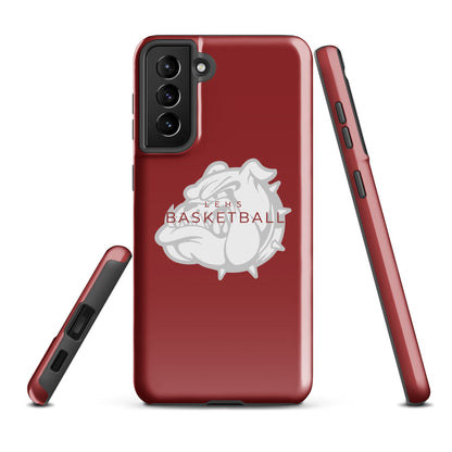 Tough Case for Samsung® | Lynn English Cheerleading | Bulldogs Basketball Logo