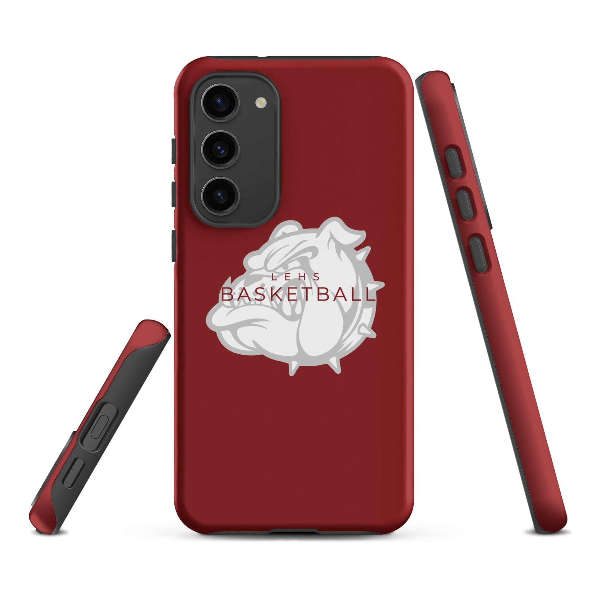 Tough Case for Samsung® | Lynn English Cheerleading | Bulldogs Basketball Logo