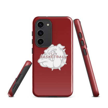 Tough Case for Samsung® | Lynn English Cheerleading | Bulldogs Basketball Logo