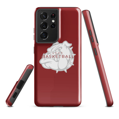 Tough Case for Samsung® | Lynn English Cheerleading | Bulldogs Basketball Logo