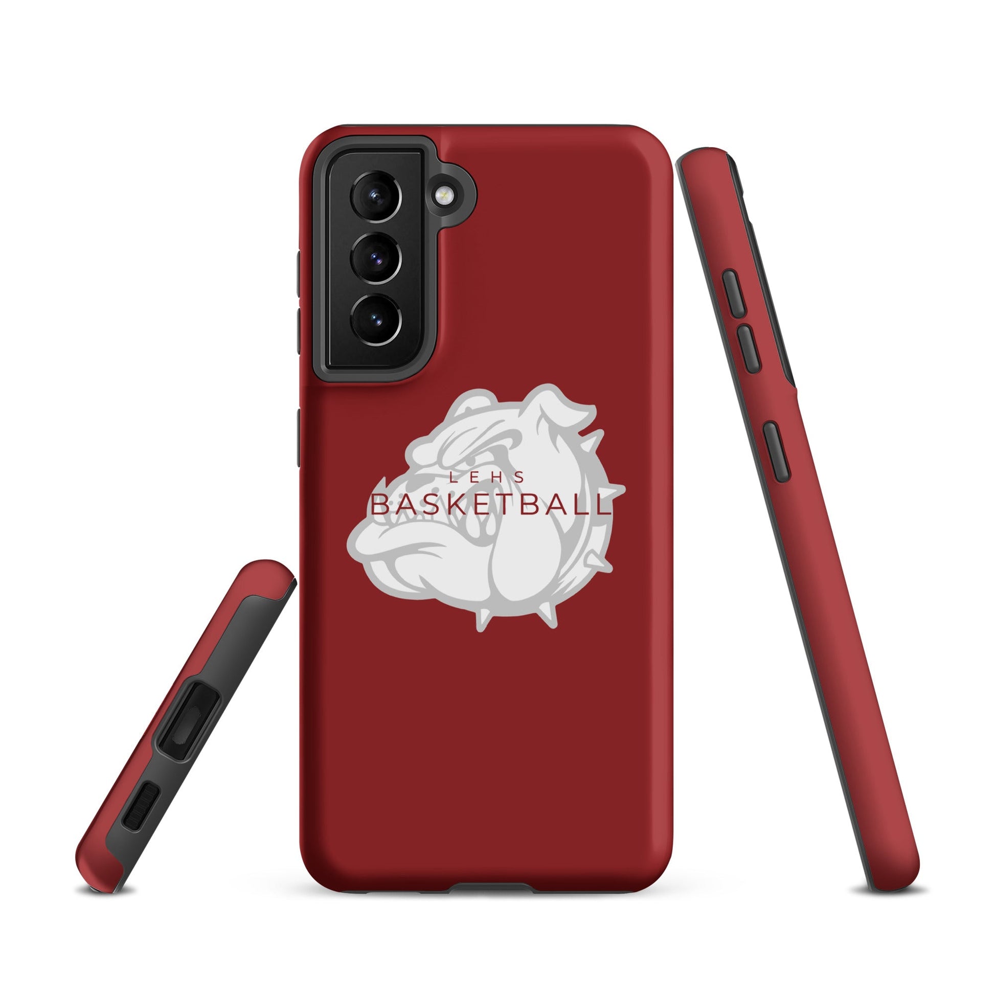 Tough Case for Samsung® | Lynn English Cheerleading | Bulldogs Basketball Logo