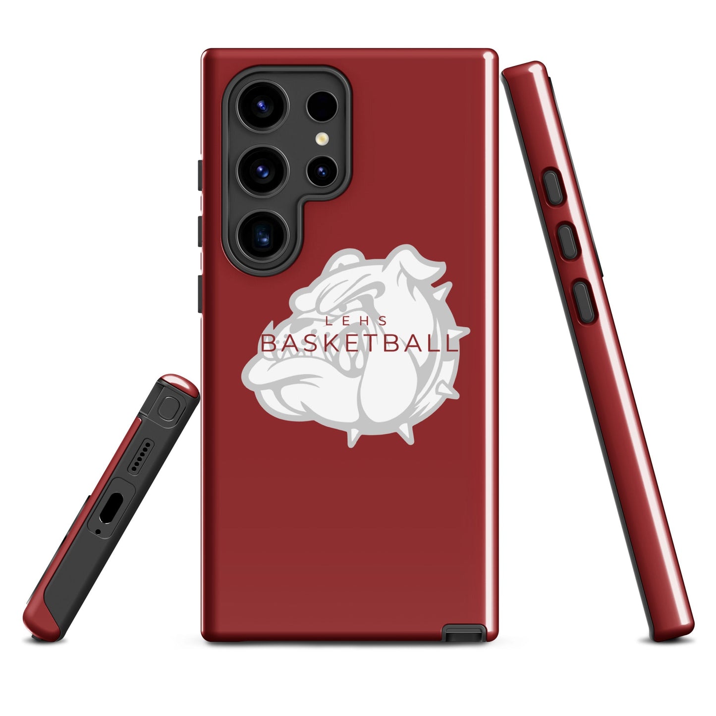 Tough Case for Samsung® | Lynn English Cheerleading | Bulldogs Basketball Logo