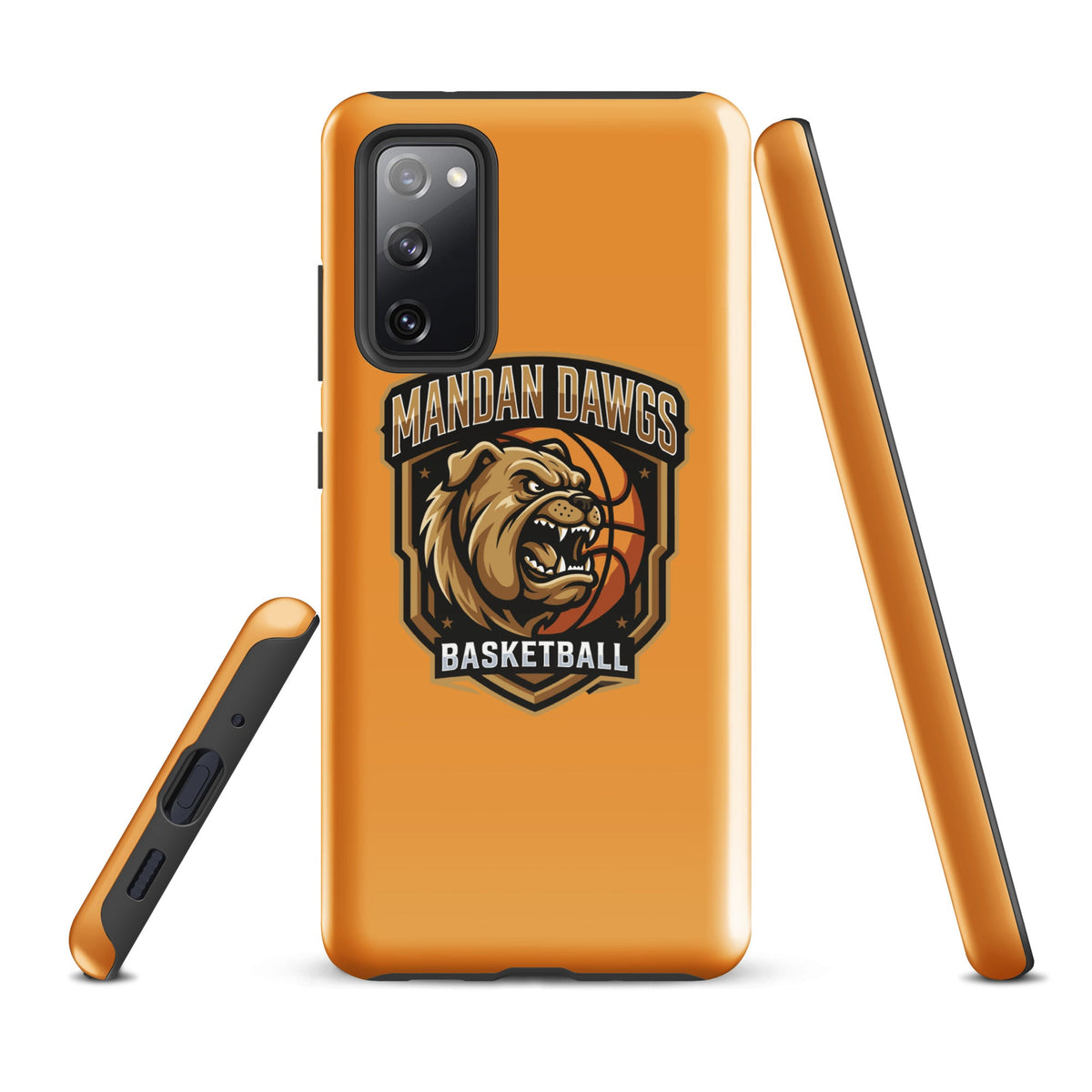 Tough Case for Samsung® | Mandan Dawgs Basketball | Shield Logo
