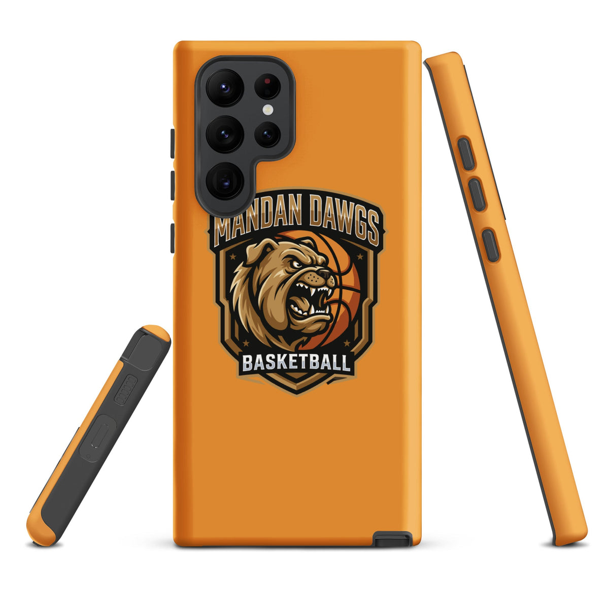 Tough Case for Samsung® | Mandan Dawgs Basketball | Shield Logo