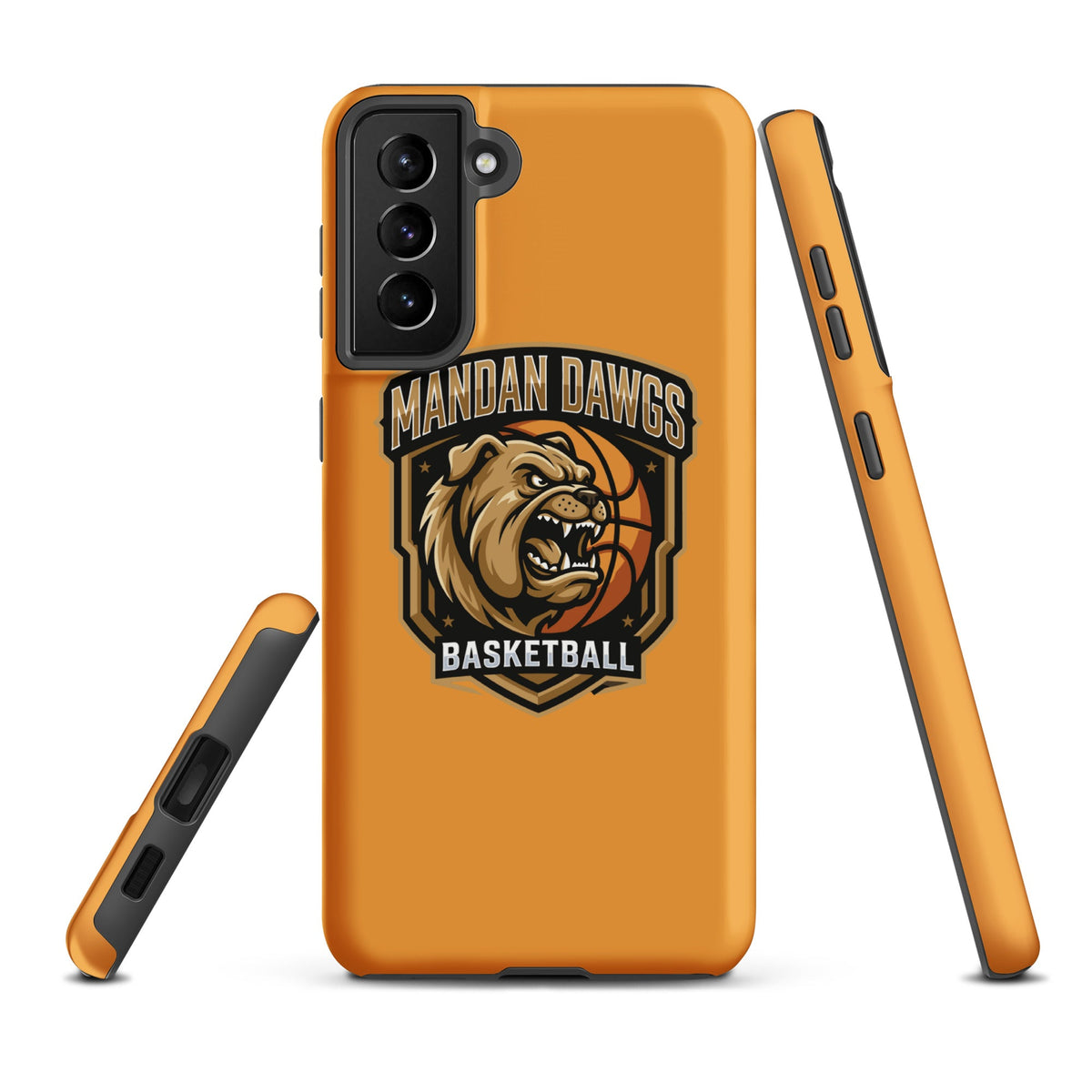 Tough Case for Samsung® | Mandan Dawgs Basketball | Shield Logo