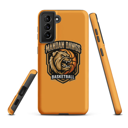 Tough Case for Samsung® | Mandan Dawgs Basketball | Shield Logo