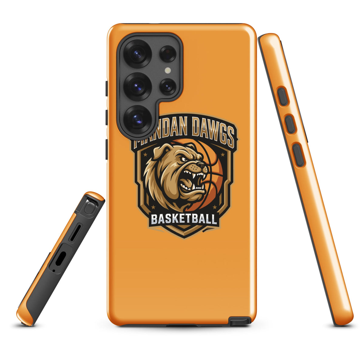 Tough Case for Samsung® | Mandan Dawgs Basketball | Shield Logo