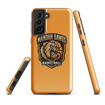 Tough Case for Samsung® | Mandan Dawgs Basketball | Shield Logo