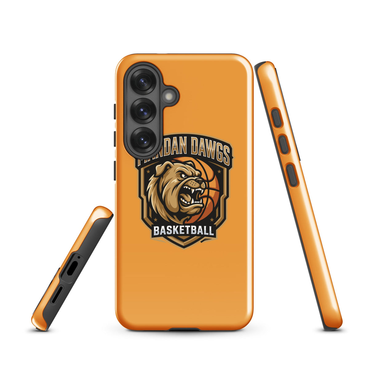 Tough Case for Samsung® | Mandan Dawgs Basketball | Shield Logo