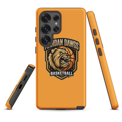 Tough Case for Samsung® | Mandan Dawgs Basketball | Shield Logo