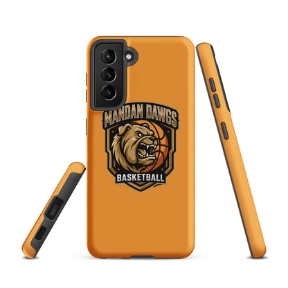 Tough Case for Samsung® | Mandan Dawgs Basketball | Shield Logo