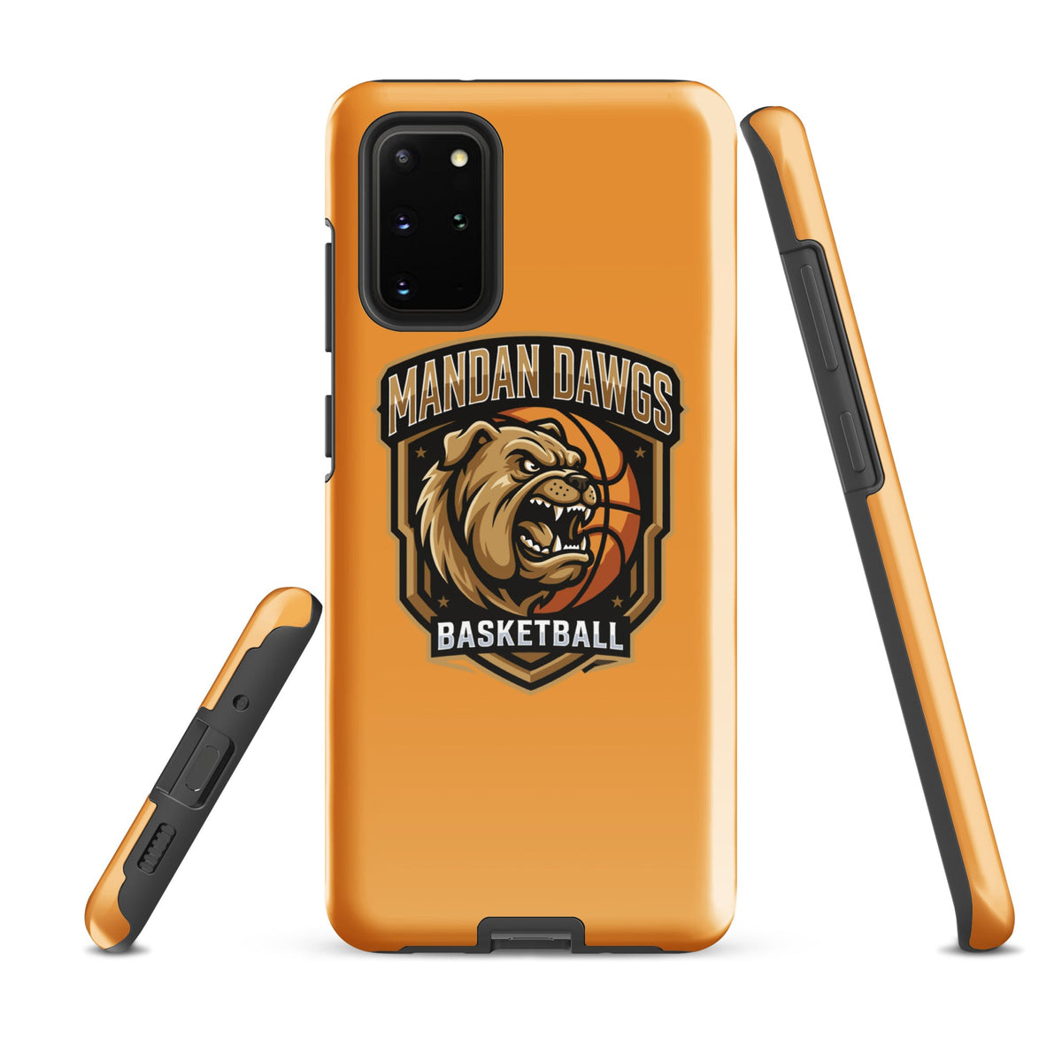 Tough Case for Samsung® | Mandan Dawgs Basketball | Shield Logo