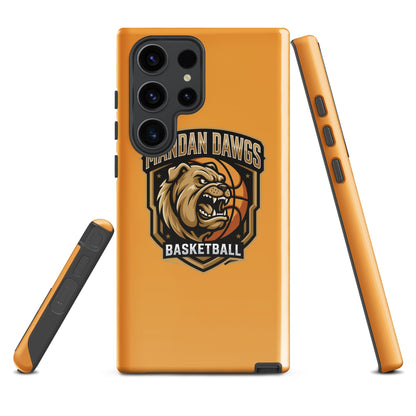 Tough Case for Samsung® | Mandan Dawgs Basketball | Shield Logo