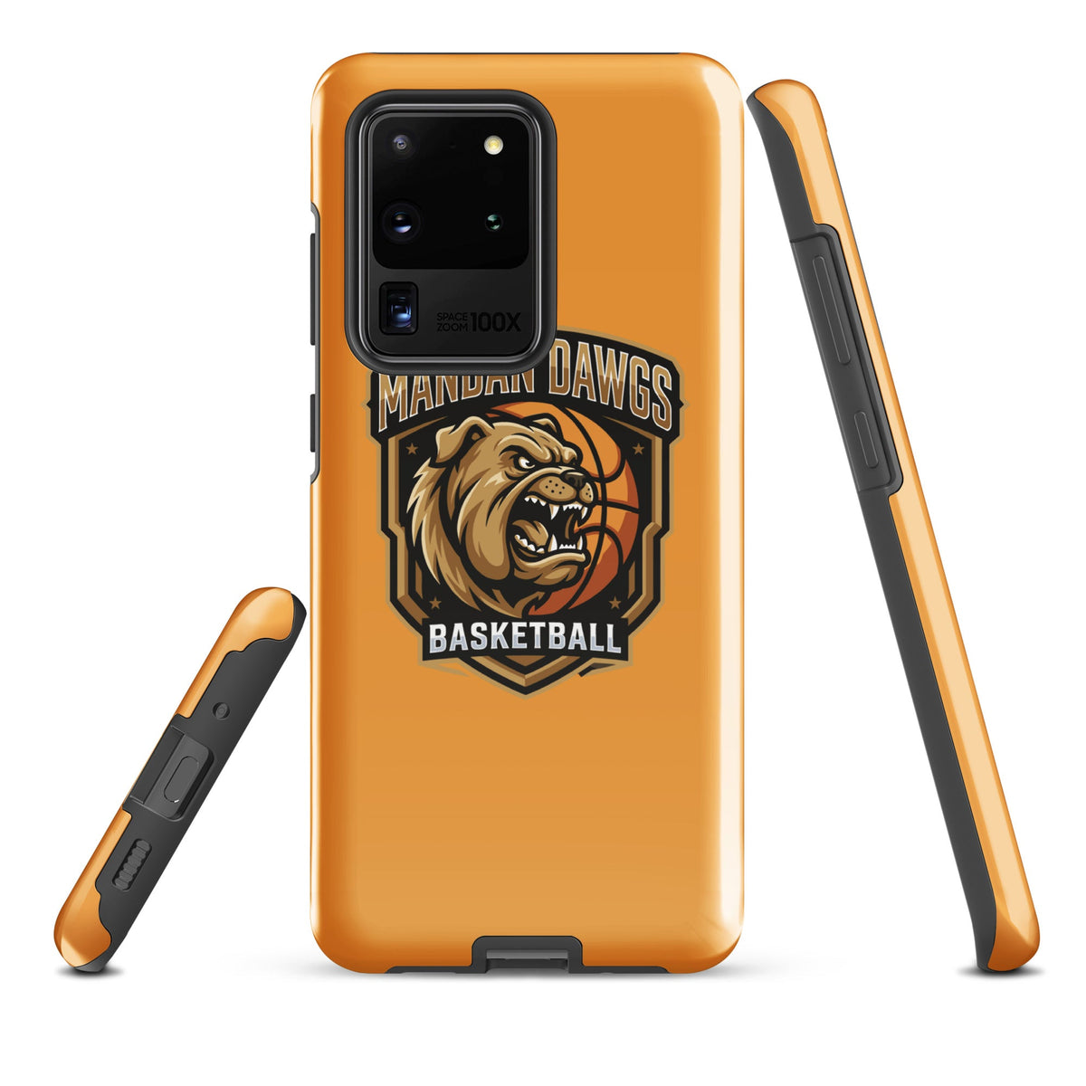 Tough Case for Samsung® | Mandan Dawgs Basketball | Shield Logo