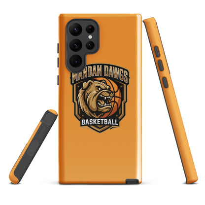 Tough Case for Samsung® | Mandan Dawgs Basketball | Shield Logo