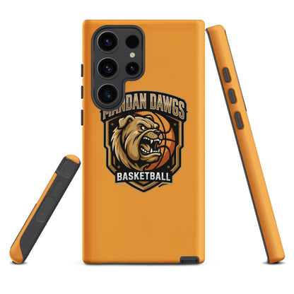 Tough Case for Samsung® | Mandan Dawgs Basketball | Shield Logo