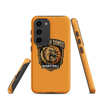 Tough Case for Samsung® | Mandan Dawgs Basketball | Shield Logo
