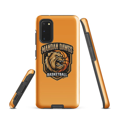 Tough Case for Samsung® | Mandan Dawgs Basketball | Shield Logo