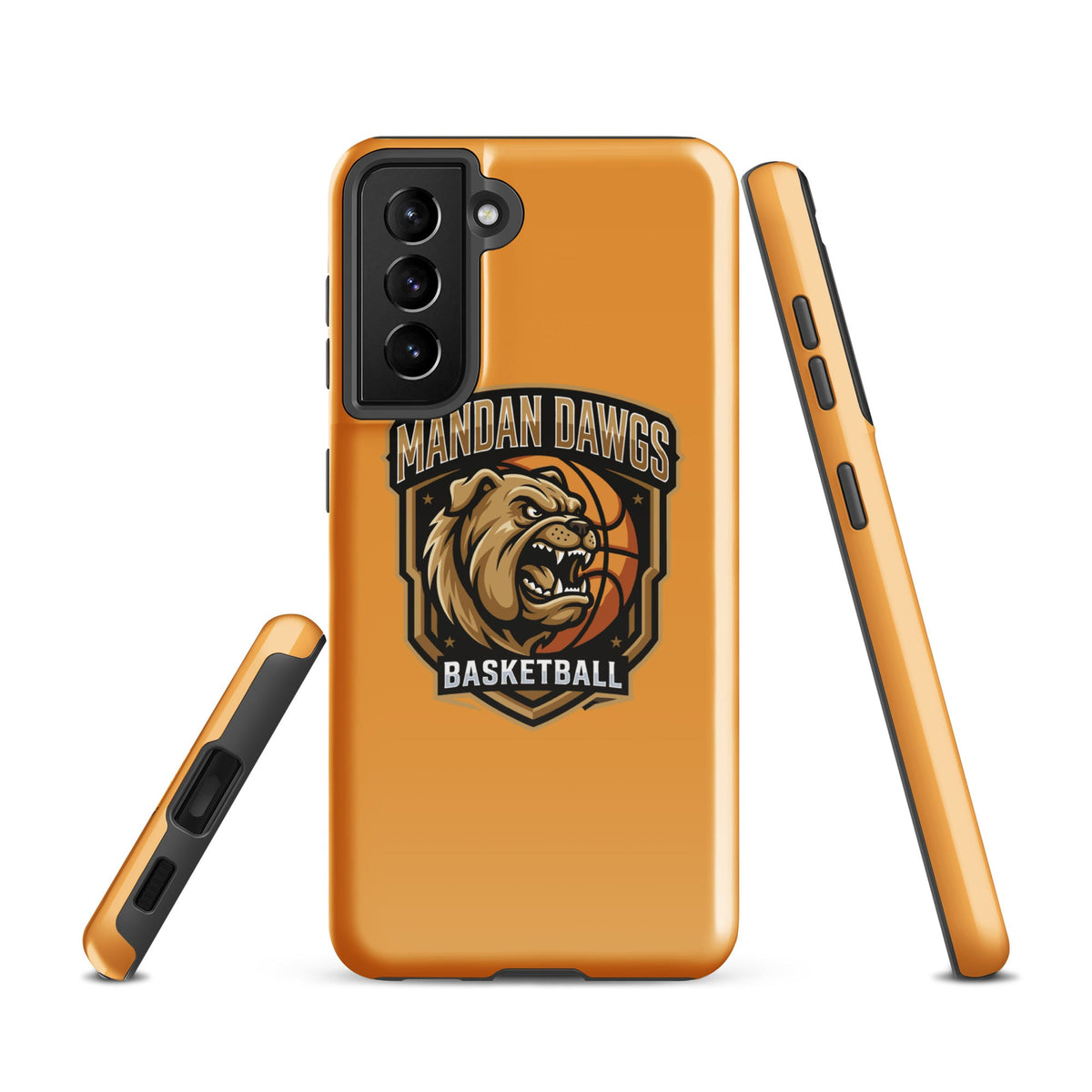 Tough Case for Samsung® | Mandan Dawgs Basketball | Shield Logo