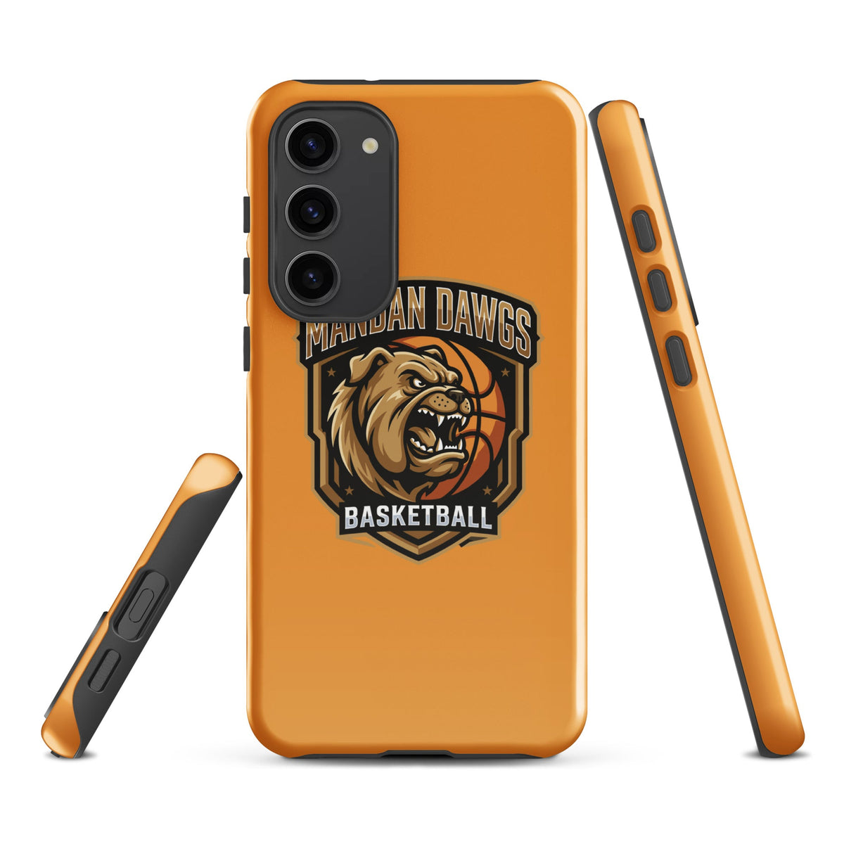 Tough Case for Samsung® | Mandan Dawgs Basketball | Shield Logo