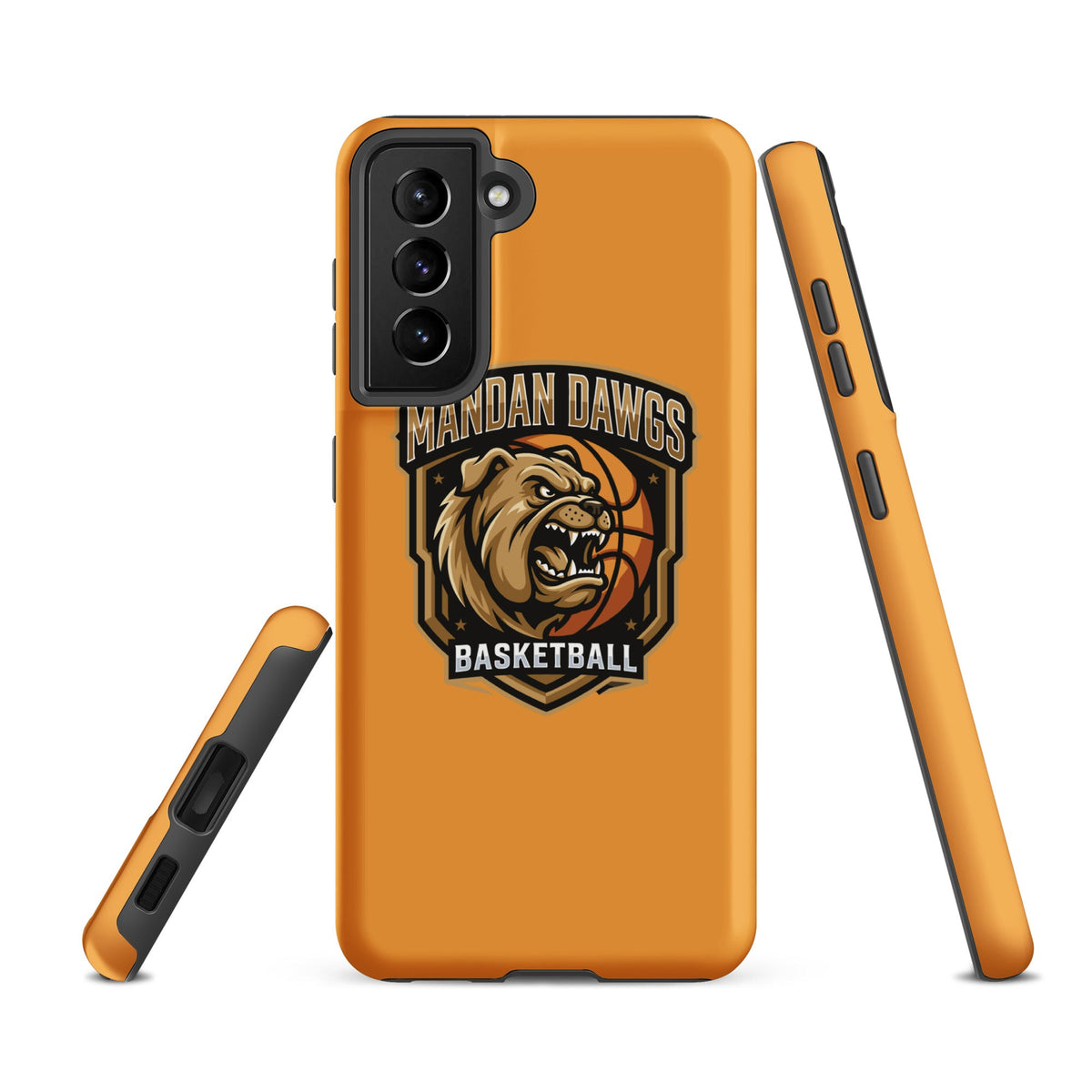 Tough Case for Samsung® | Mandan Dawgs Basketball | Shield Logo