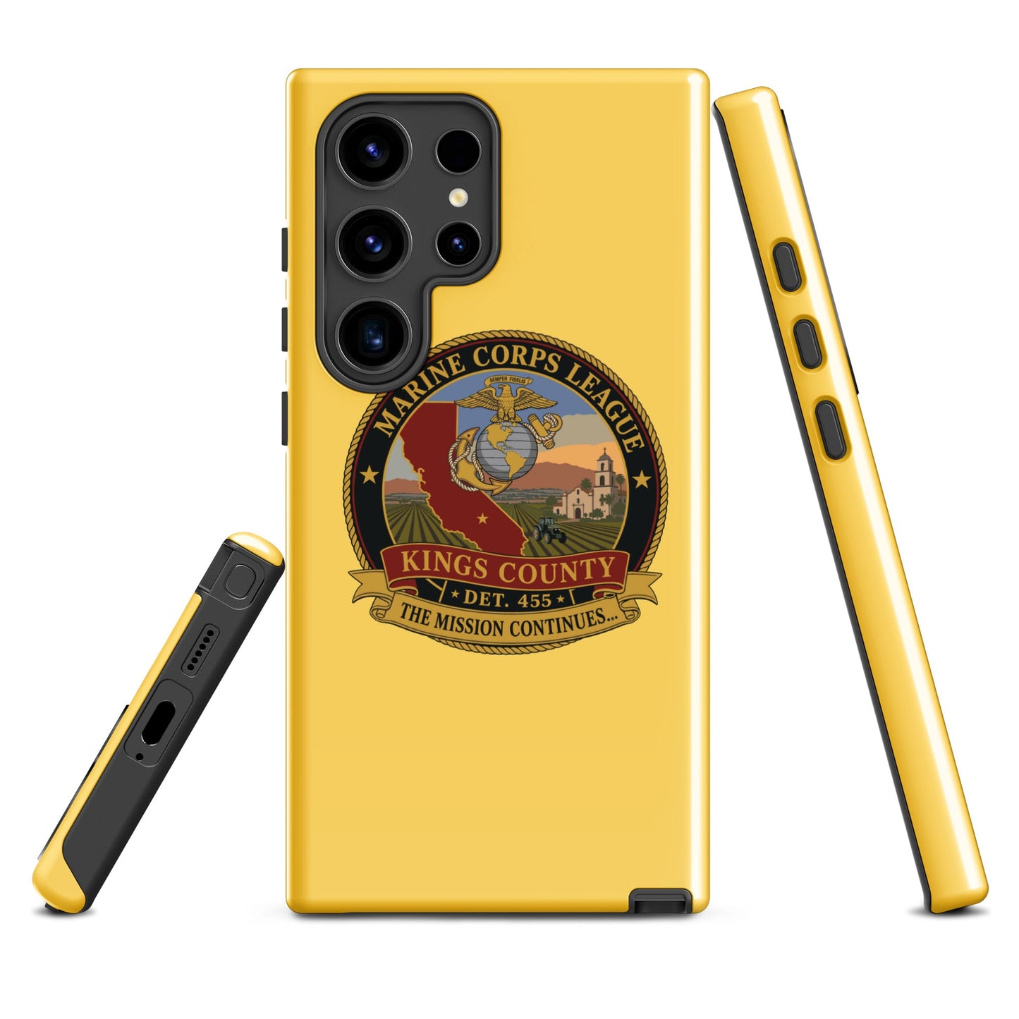 Tough Case for Samsung® | Marine Corps League kings County Det 455 | Shield Logo