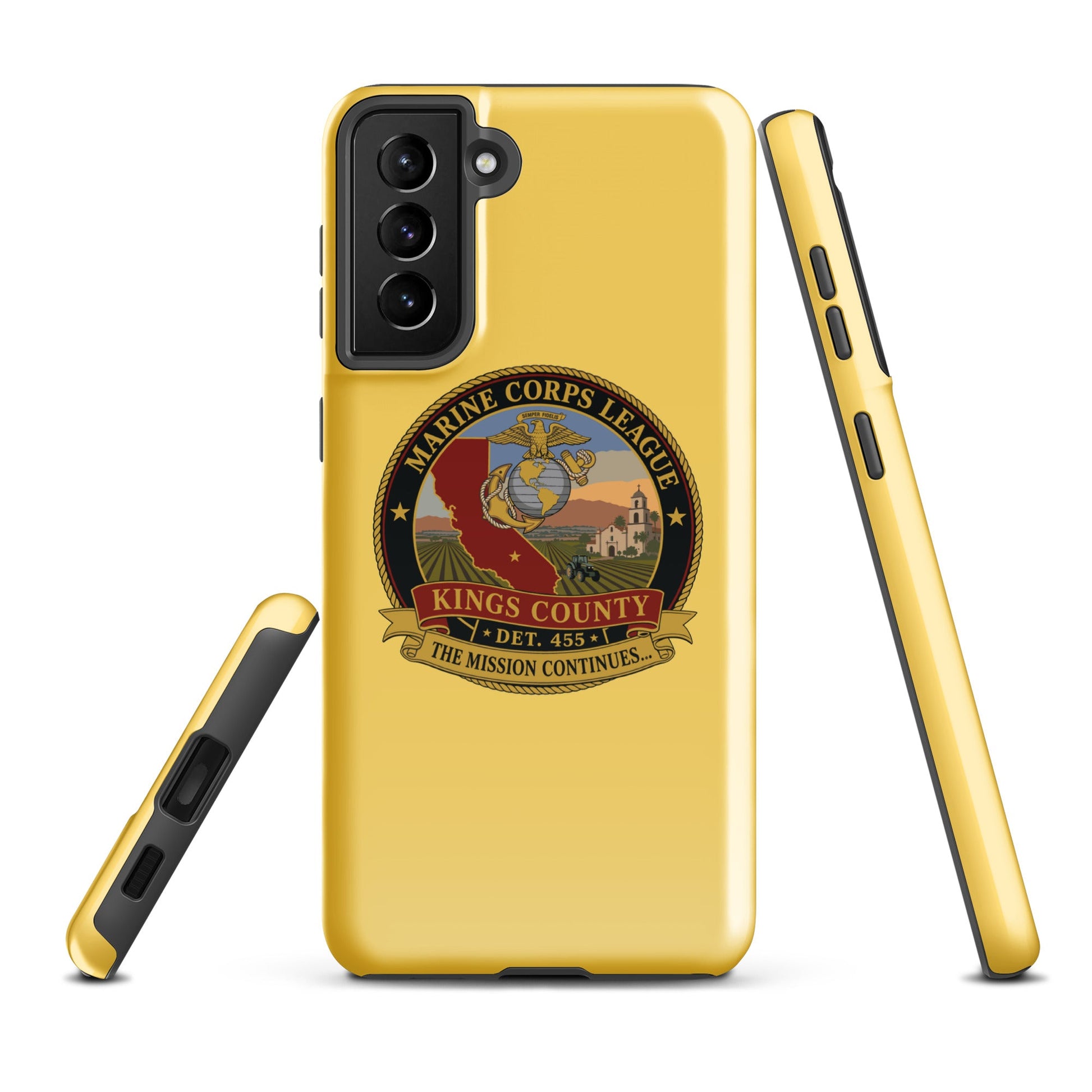 Tough Case for Samsung® | Marine Corps League kings County Det 455 | Shield Logo
