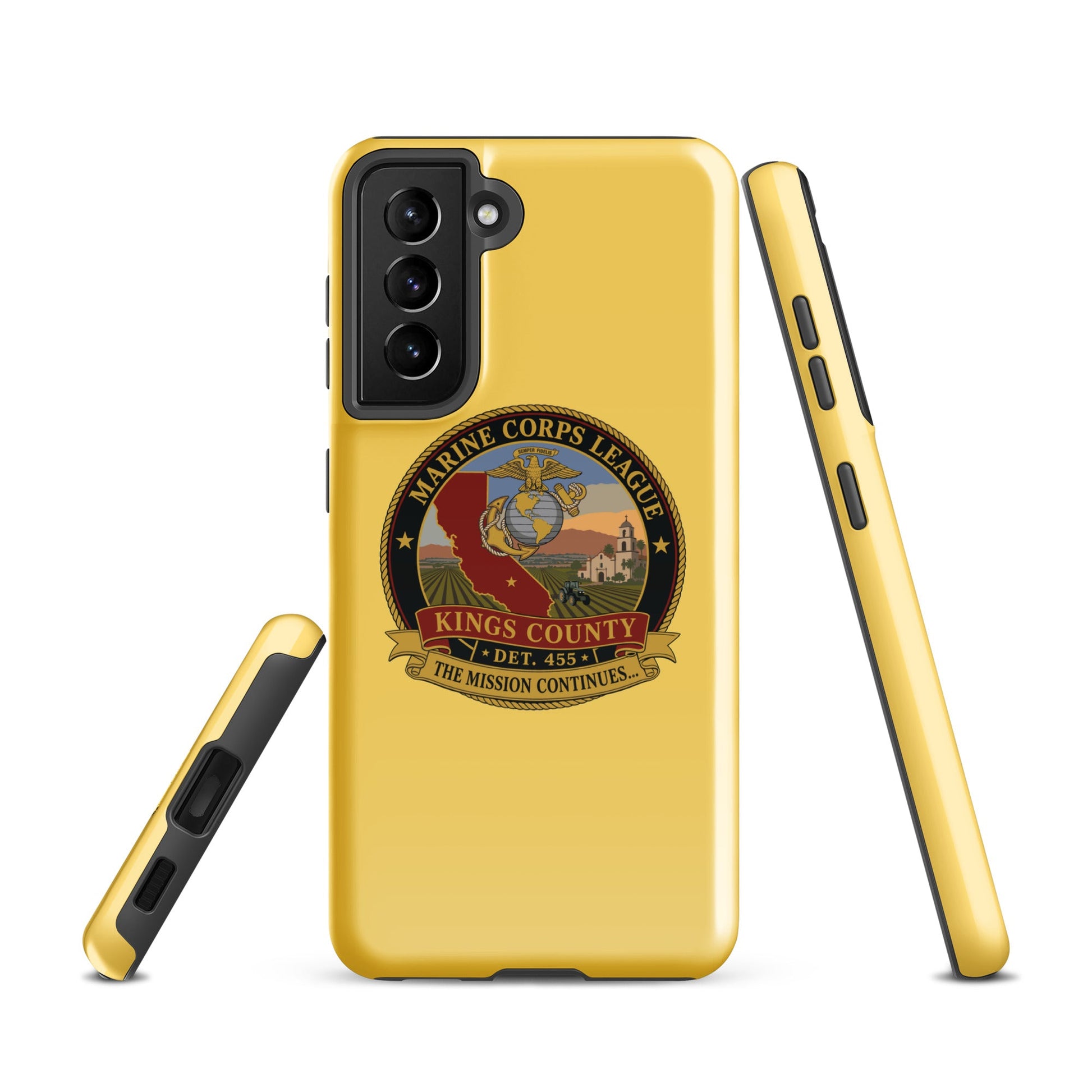 Tough Case for Samsung® | Marine Corps League kings County Det 455 | Shield Logo