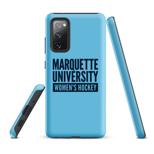 Tough Case for Samsung® | Marquette University Women's Hockey | Modern Script Logo