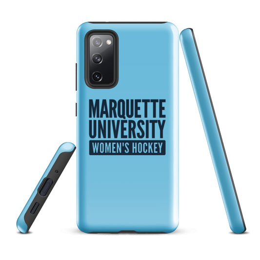 Tough Case for Samsung® | Marquette University Women's Hockey | Modern Script Logo
