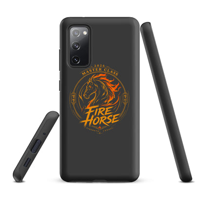 Tough Case for Samsung® | Fire Horse Masters | Crest Logo