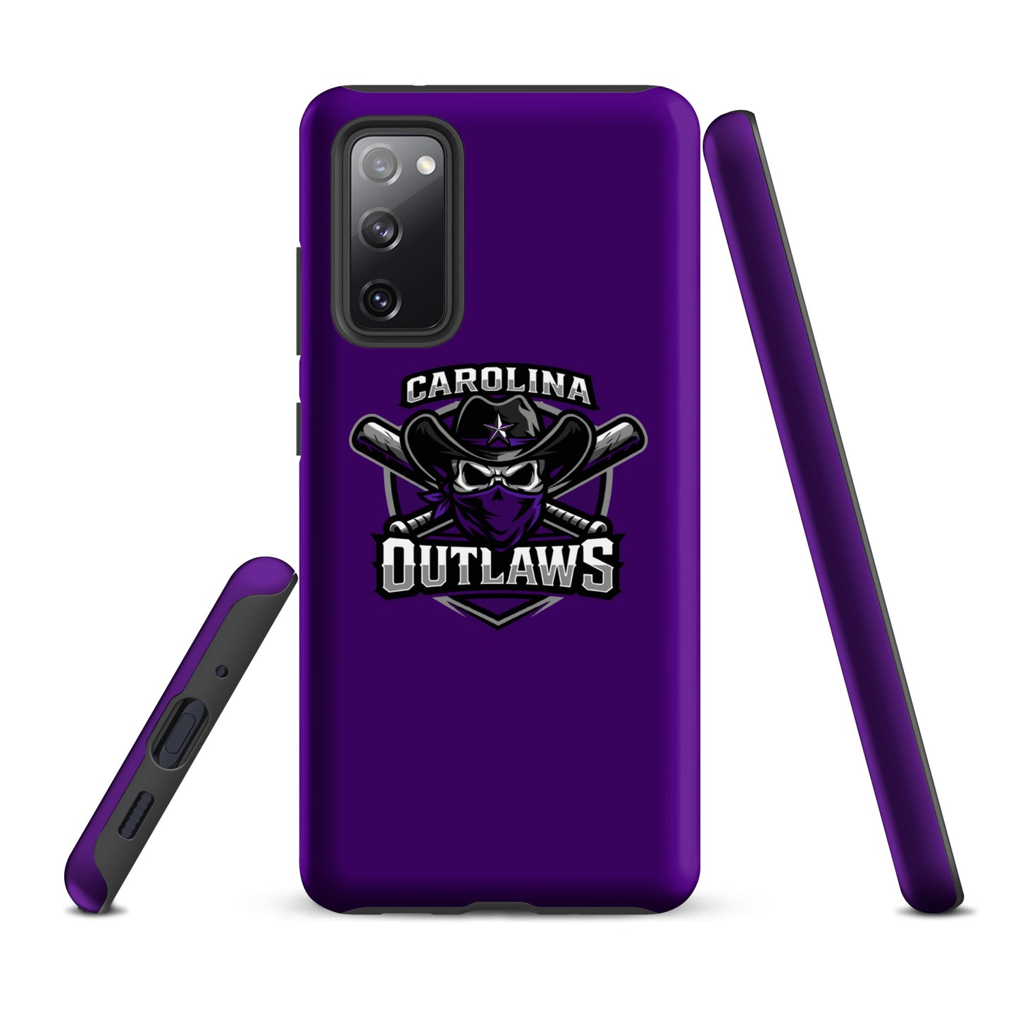Tough Case for Samsung® | Carolina Outlaws Baseball | Shield Logo