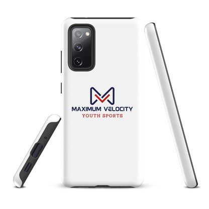 Tough Case for Samsung® | Maximum Velocity Youth Sports | Emblem Logo